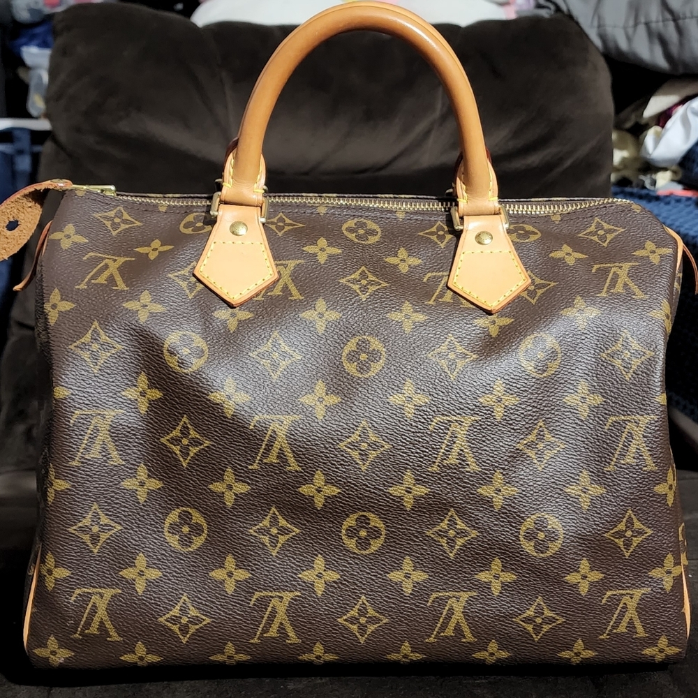 Authentic LV speedy 30 Monogram